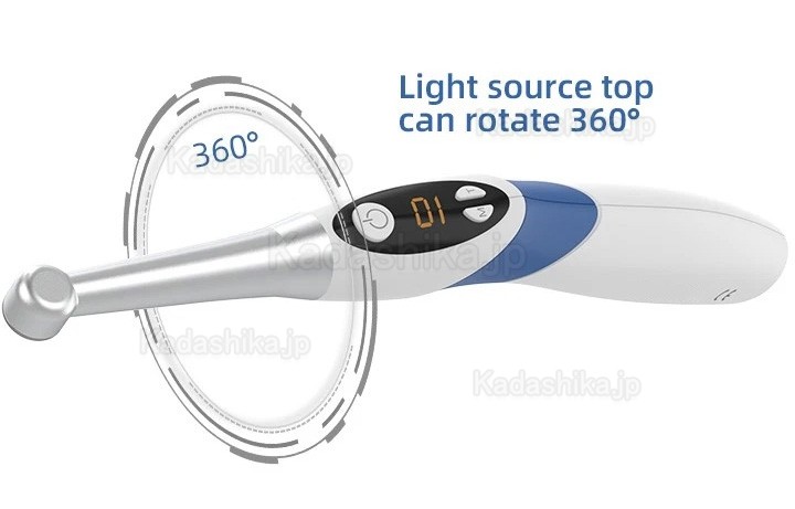 歯科用ワイヤレスLED樹脂光照射重合器 1秒硬化
